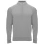 Epiro 200 g/m² long sleeve unisex quarter zip sweatshirt - Grey - 3XL Epiro 200 g/m² long sleeve unisex quarter zip sweatshirt - Grey - 3XL