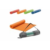 Fitness yogamat met draagtas - Donkerblauw
