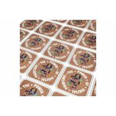 3D Digital Patch 15x15cm - Transparant