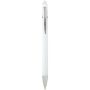 Kish balpen met zilveren afwerking (blauwe inkt) - Wit