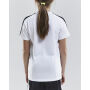 *Progress practise tee jr white/black 122/128