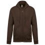 Sweatvest met capuchon Chocolate XS Sweatvest met capuchon Chocolate XS