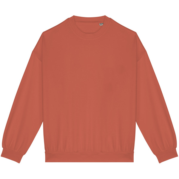 Ecologische oversized uniseks sweater French Terry