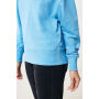 IQONIQ Kruger gerecycled katoen relaxed sweater, tranquil blue (XS)