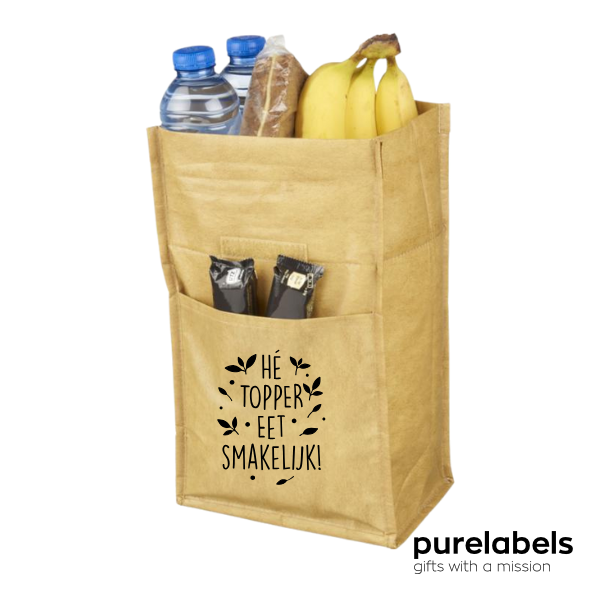 Cadeautje | Lunch koeltasje Topper| Duurzaam relatiegeschenk Cadeautje | Lunch koeltasje Topper| Duurzaam relatiegeschenk