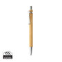 Pynn infinity pen van bamboe, bruin