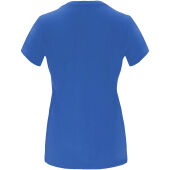 Capri damesshirt met korte mouwen - Riviera Blue - L