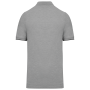 Contrasterende polo Day To Day korte mouwen Oxford Grey / Black 3XL