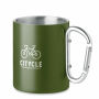TRUMBA - Metalen mok dubbelwandig 300ml - Donker Marinegroen