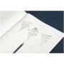 Karst® verpakking met 5 houtloze grafietpotloden 2B - Grijs