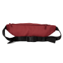 Gerecycleerd klassiek heuptasje Red Safran One Size