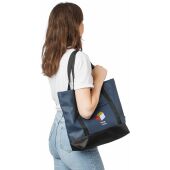 rPET polyester (600D) draagtas Lumi zwart