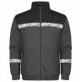 7103 FULL ZIP SWEATSHIRT PGL Grey/Black XS