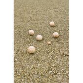 Houten balspelset Quillian bruin