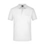 Men's Polo Pocket white S