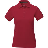Calgary damespolo met korte mouwen - Rood - 2XL