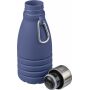 Siliconen opvouwbare drinkfles Erin 550 ml blauw