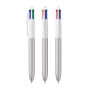 BIC® 4 Colours Glacé with Lanyard 4 Colours Glacé BP LP Silver_UP white_RI white