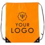 Non-woven (80 gr/m²) trekkoord rugtas Nathalie wit