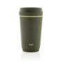 Topl Recycled Plastic To Go beker gepatenteerd 360 Lid 354ml, groen