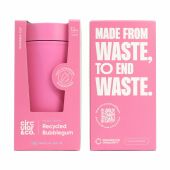 Circular&Co Recycled Bubblegum Coffee Cup 227 ml koffiebeker - roze