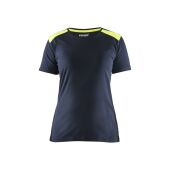 Donker marineblauw/High Vis Geel