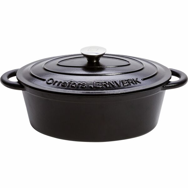 Orrefors Jernverk Ovale geëmailleerde braadpan 3.5L
