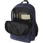 Trend Plus GRS gerecyclede 15,6 inch laptoprugzak 20 l - Marineblauw