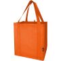 Liberty GRS gerecycled non woven draagtas met bodemplaat 29 l - Oranje Liberty GRS gerecycled non woven draagtas met bodemplaat 29 l - Oranje