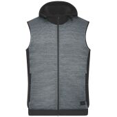 carbon melange/black