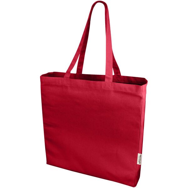 Odessa 220 g/m² recycled tote bag - Red