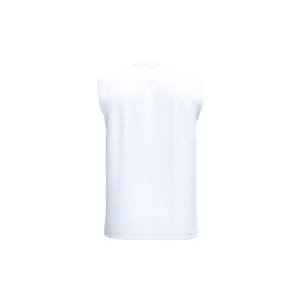 Mouwloos unisex T-shirt 190 White 3XL Mouwloos unisex T-shirt 190 White 3XL