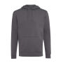 Iqoniq Jasper gerecycled katoen hoodie, antraciet (XXS)