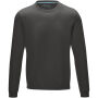 Jasper heren biologische gerecyclede crewneck sweater - Storm grey - XS Jasper heren biologische gerecyclede crewneck sweater - Storm grey - XS