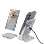 Magcharge 15W standaard voor magnetisch draadloos opladen, transparant