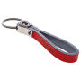Sleutelhanger P02576, Leder, Rood