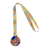Transparant blauw
