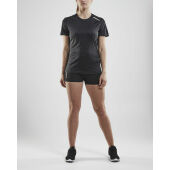 *Rush ss tee wmn black xxl