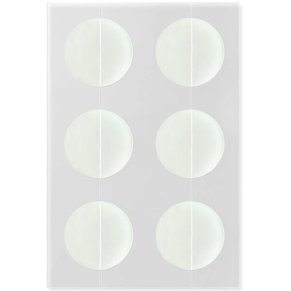 Set van 6 pleisters tegen oneffenheden, in een full colour bedrukbare papieren envelop