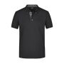 Men's Plain Polo black/black-white S