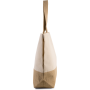 Shopper van jute- & katoencanvas Light Sand / Natural One Size