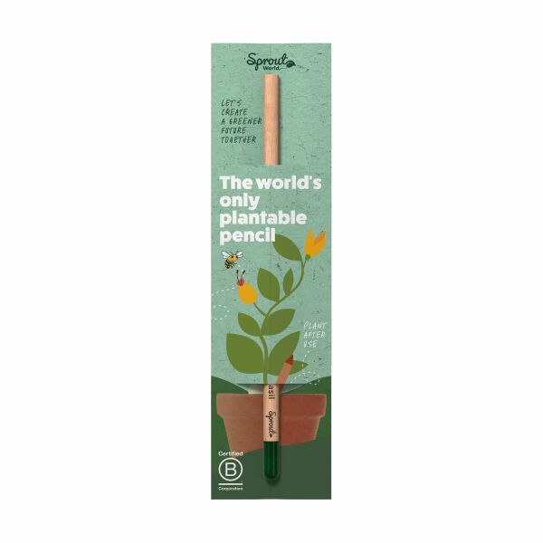 Sproutworld Set: Sharpened Pencil & Header Card angespitzte Bleistift - holz Sproutworld Set: Sharpened Pencil & Header Card angespitzte Bleistift - holz