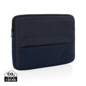 Armond AWARE™ RPET 15.6" laptop sleeve, donkerblauw