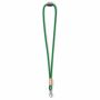 Polyester koord-keycord met bamboe plaatje
