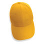 Impact AWARE™  6 panel 190gr gerecycled katoenen cap, geel