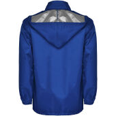 Escocia unisex lichtgewicht regenjas - Koningsblauw - S