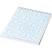 Desk-Mate® A6 spiraal notitieboek - Wit - 80 pagina's