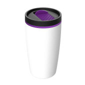 purple, white