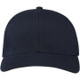 Opal 6 panel Aware™ gerecyclede cap - Marineblauw