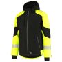 Winterjas Ripstop Reflective Redefined 406117 Black-Fluor Yellow 3XL